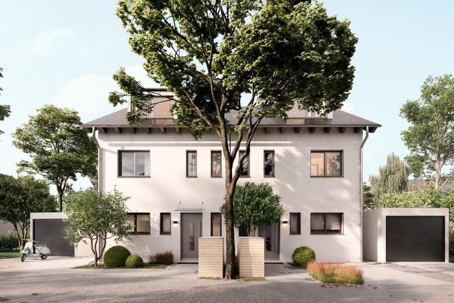 Leonhardi I – Neubau Doppelhaus in Höhenkirchen-Siegertsbrunn
